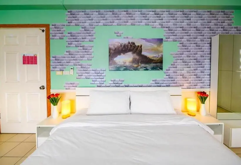 اتاق استاندارد با بالکن, Happy Vikings Beachfront
