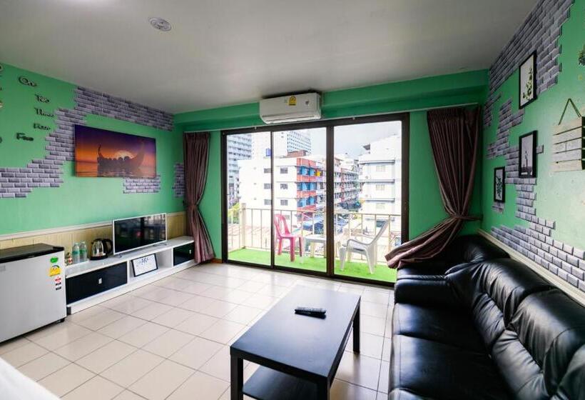 标准间带阳台, Happy Vikings Beachfront