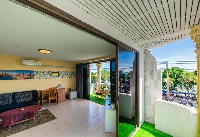 带大床的套房, Happy Vikings Beachfront