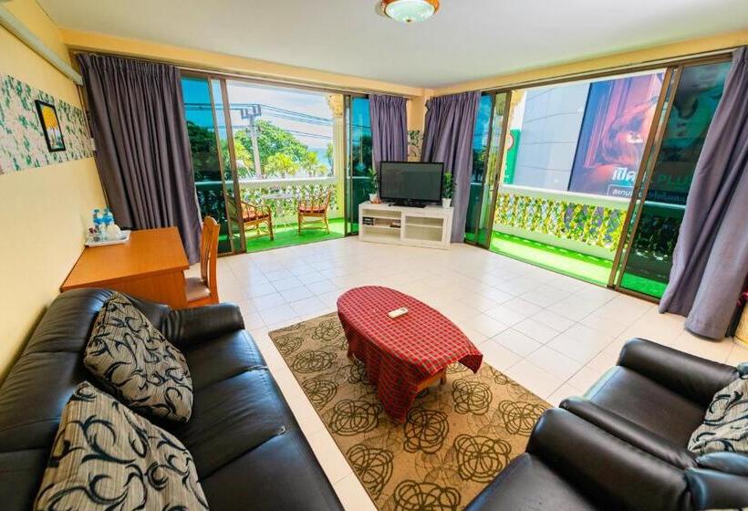 带大床的套房, Happy Vikings Beachfront