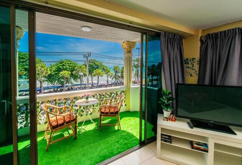 带大床的套房, Happy Vikings Beachfront