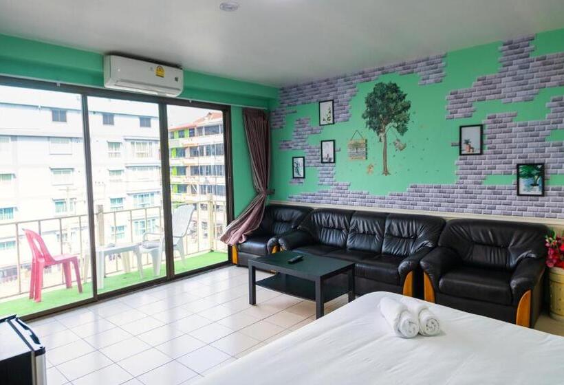 标准间带阳台, Happy Vikings Beachfront