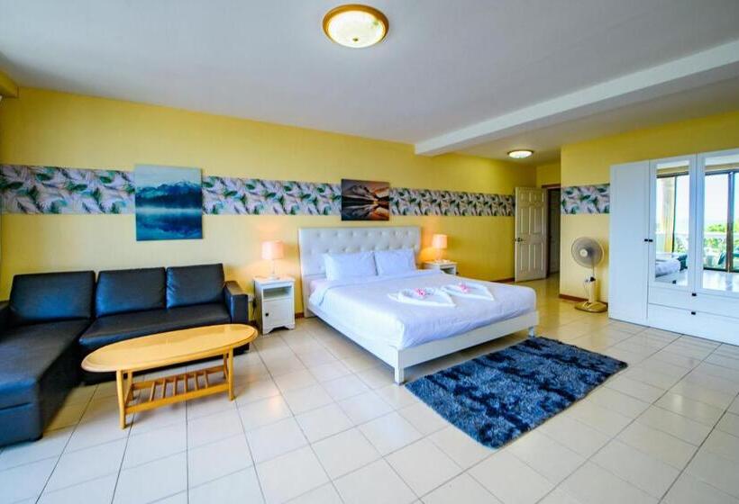 带特大床的豪华房间, Happy Vikings Beachfront