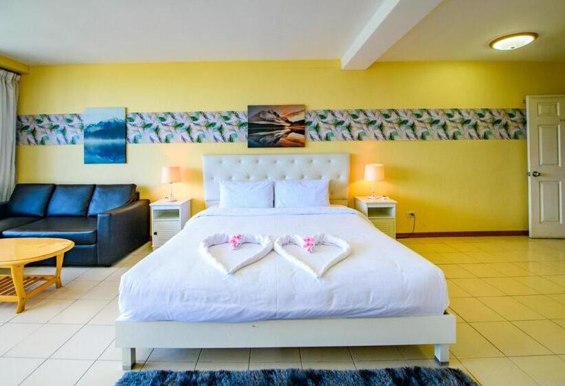 带特大床的豪华房间, Happy Vikings Beachfront