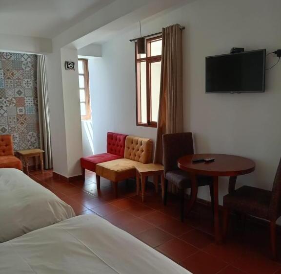 חדר סטנדרט שתי מיטות זוגיות, La Aurora