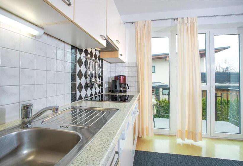 Апартаменты 1 Спальня с Балконом, Zillertal Appartements