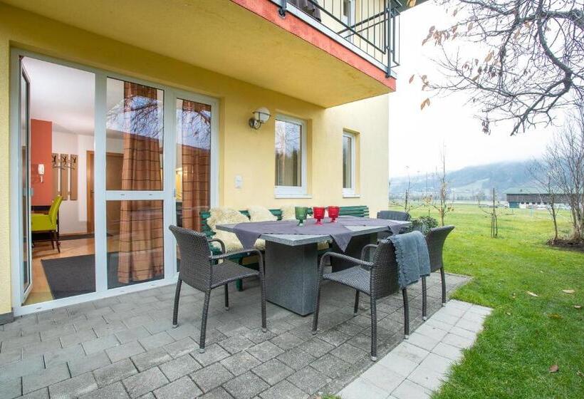 Апартаменты 1 Спальня с Террасой, Zillertal Appartements