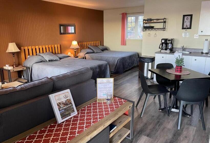 ファミリールーム, Auberge Et Chalets Sur Le Lac