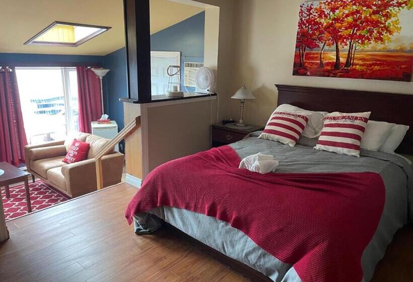 Suite with lake view, Auberge Et Chalets Sur Le Lac