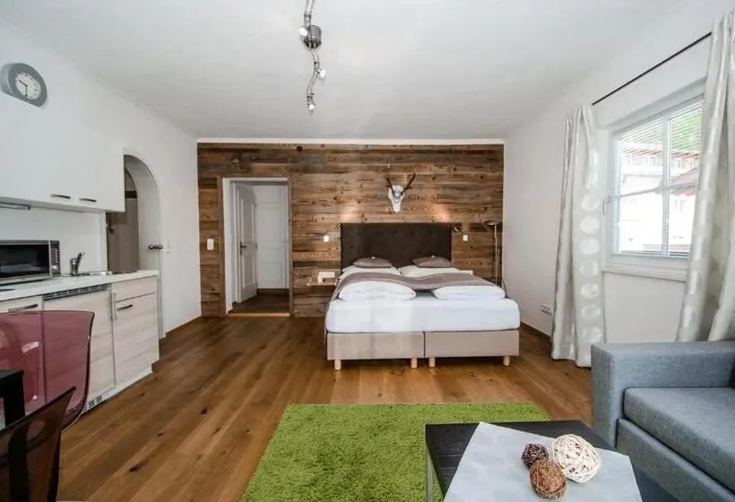 景色の見える一ベッドルームアパートメント, Apartments Blaickner