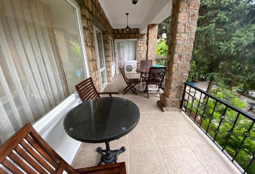 침실 1개 테라스 아파트, Büyükada Apart Hotel   Karadağ Apart