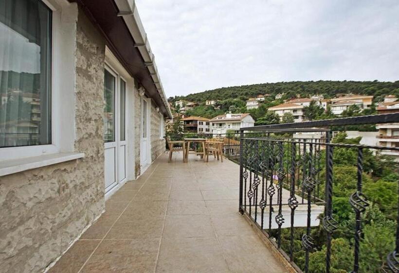 침실 1개 바다 전망 아파트, Büyükada Apart Hotel   Karadağ Apart