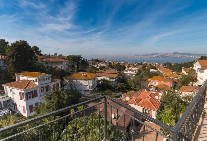 침실 1개 바다 전망 아파트, Büyükada Apart Hotel   Karadağ Apart