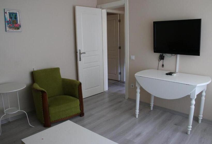 침실 1개 풀장 전망 아파트, Büyükada Apart Hotel   Karadağ Apart