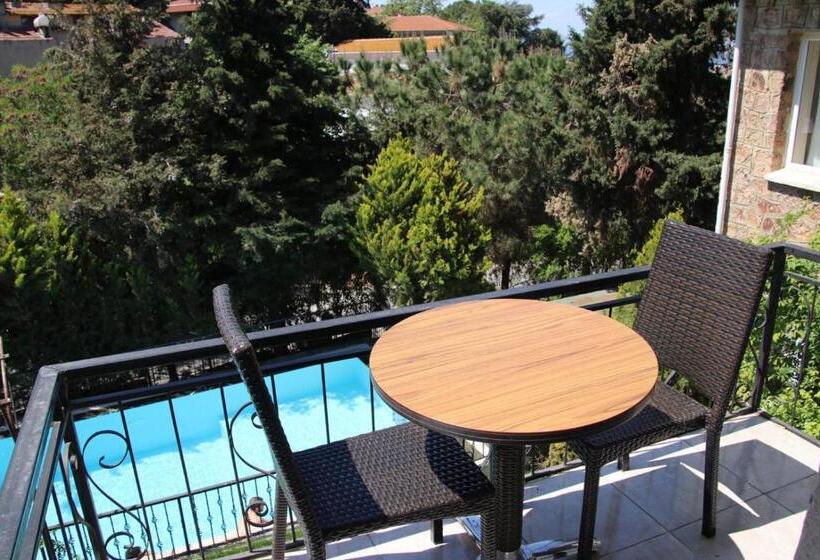 침실 1개 풀장 전망 아파트, Büyükada Apart Hotel   Karadağ Apart