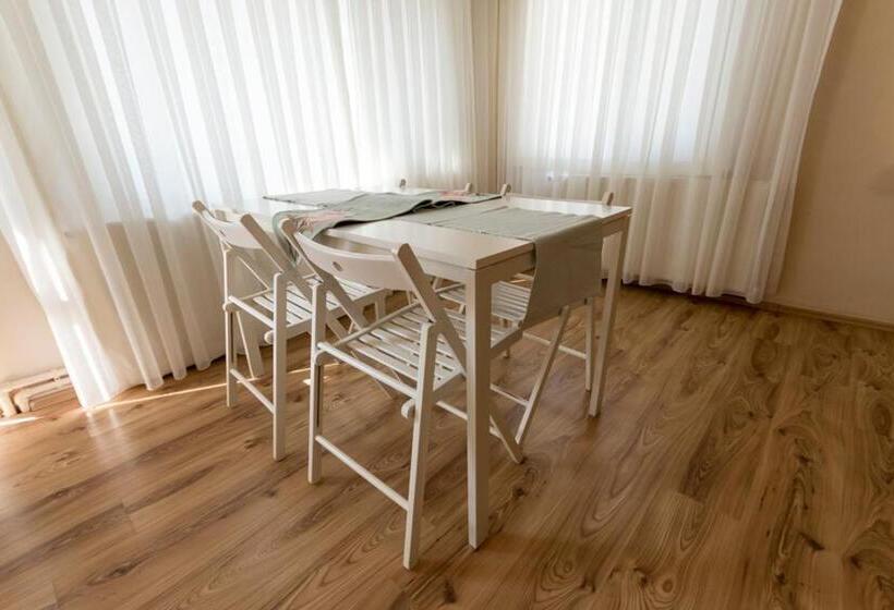 带1个卧室的带海景的公寓, Büyükada Apart Hotel   Karadağ Apart