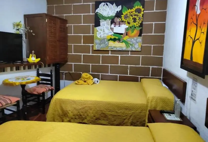Economy Triple Room, Casa Ticitl Temazcalli