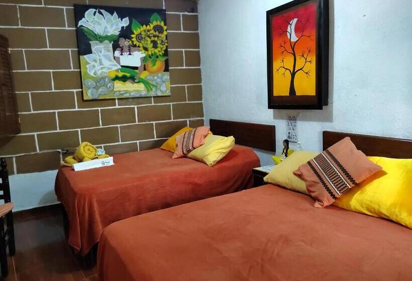 エコノミートリプルルーム, Temazcal Casa Gema