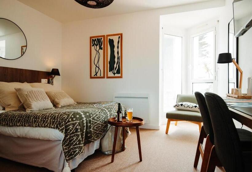 Номер Стандарт, Logis Hôtel De La Pointe Du Cap Coz