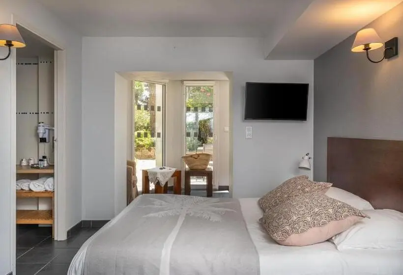身障者適用スタンダードルーム, Logis Hôtel De La Pointe Du Cap Coz