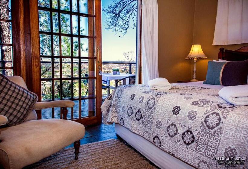 带大床的标准间, Buller's Rest Guest Lodge