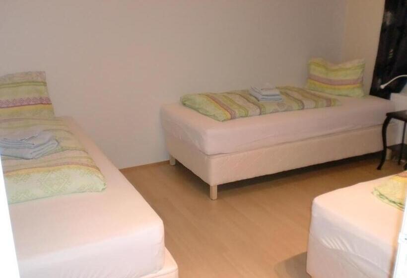 اتاق استاندارد سه تخته با سرویس بهداشتی مشترک, Guesthouse Tilraun