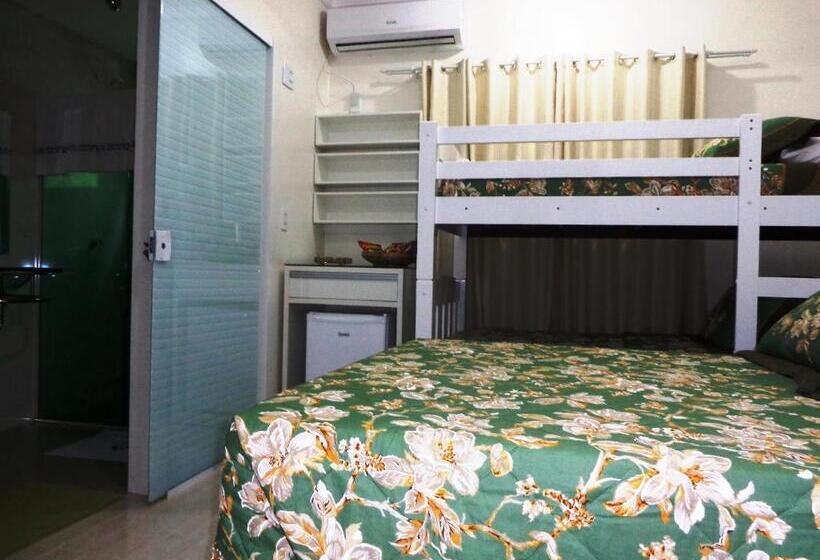 اتاق استاندارد چهار تخته, Pousada Ares Do Sul