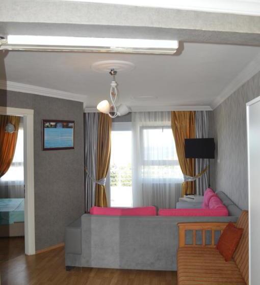 Апартаменты 1 Спальня Вид на Море, Ege Apart &