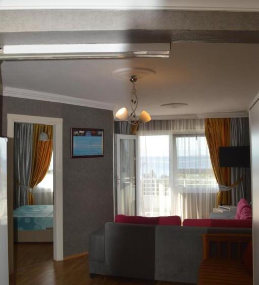 Апартаменты 1 Спальня Вид на Море, Ege Apart &