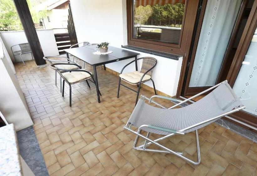 آپارتمان 1 خوابه با بالکن, Guesthouse Sanabor