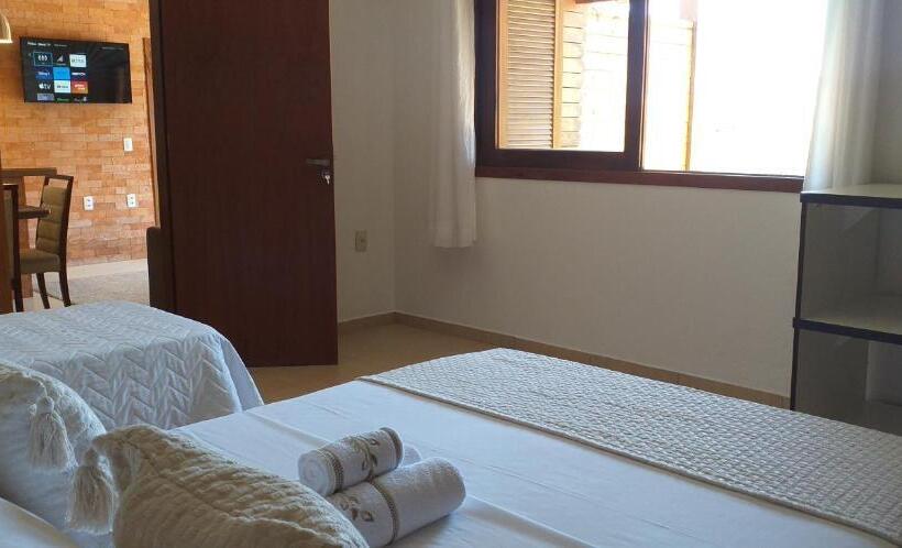 סטודיו סטנדרט עם מרפסת, Pousada Gauleses