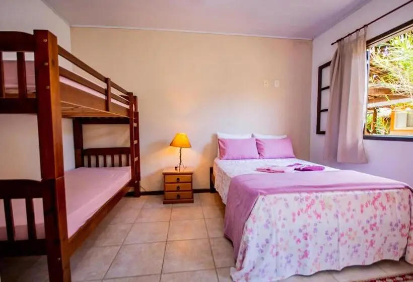 エコノミー４人部屋, Pousada Quatro Estações Paraty