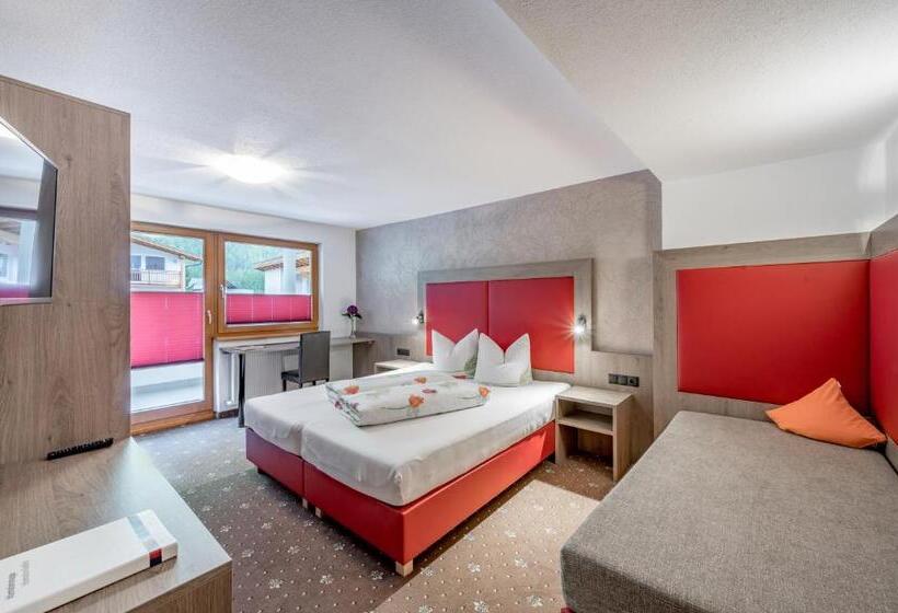 Comfort room with balcony, Pension Granbichler