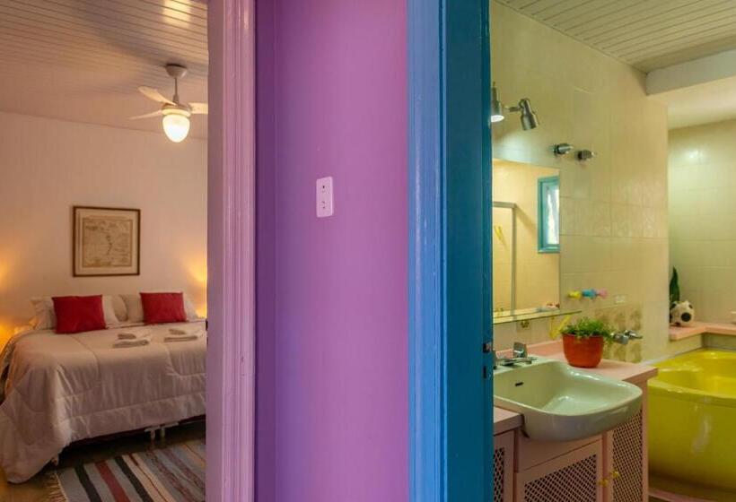 4인용 스탠다드 룸, Pousada Recanto Das Rosas