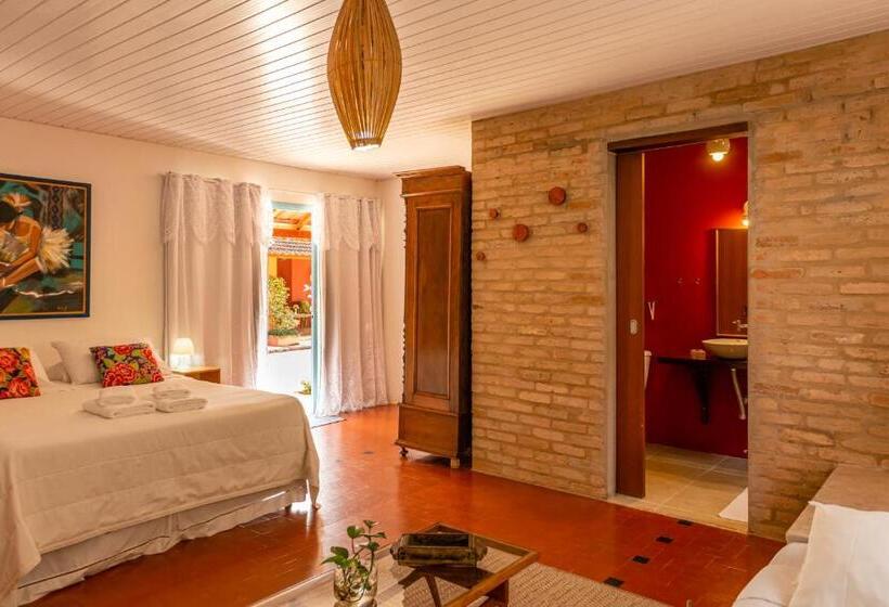 4인용 스탠다드 룸, Pousada Recanto Das Rosas