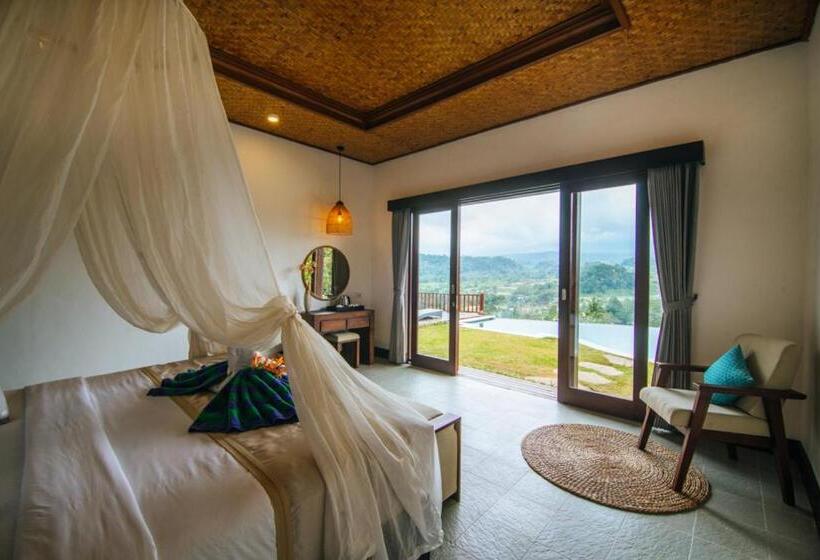 וילה עם חדר שינה אחד ובריכת שחיה, Patal Kikian Villa