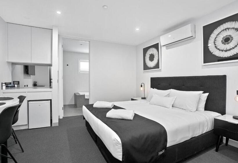 חדר סטנדרט עם מיטת קינג, Ocean Grove Chalet