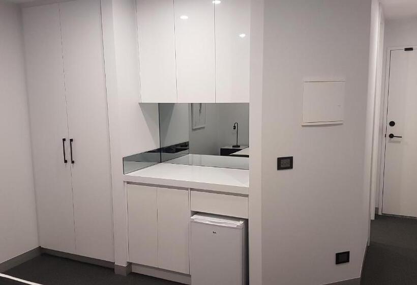 חדר דחוקס עם מיטת קינג, Ocean Grove Chalet