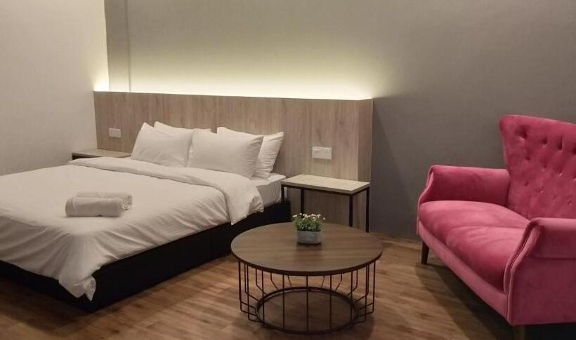 キングサイズベッドのデラックスルーム, The Wood Boutique