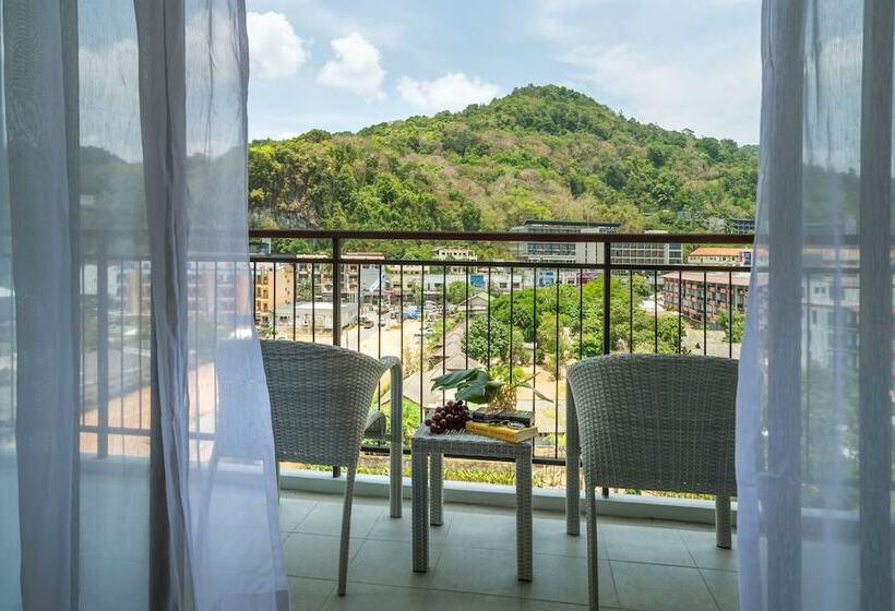 带山景的复式房间, Sea Seeker Krabi Resort Sha Extra Plus