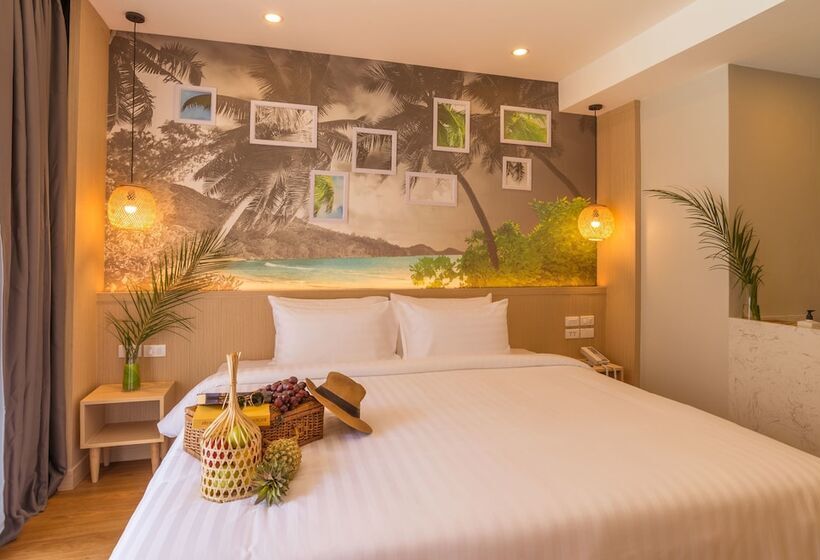 带山景的复式房间, Sea Seeker Krabi Resort Sha Extra Plus