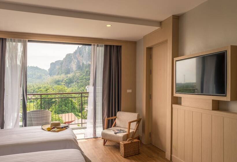 带观景的豪华间, Sea Seeker Krabi Resort Sha Extra Plus