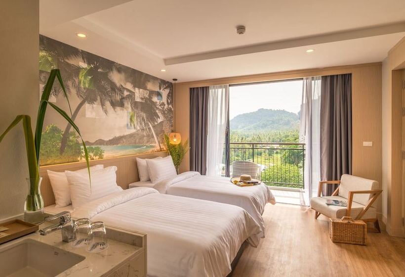 带观景的豪华间, Sea Seeker Krabi Resort Sha Extra Plus