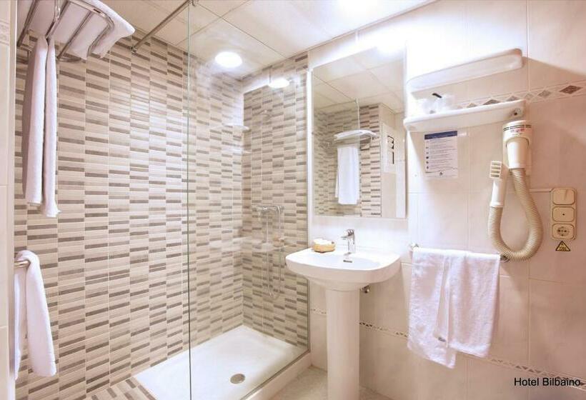 스탠다드 싱글 룸 측면 바다 전망, Bilbaino