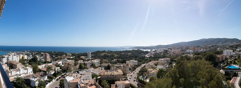 片側に海が見えるデラックスルーム, Gpro Valparaiso Palace & Spa