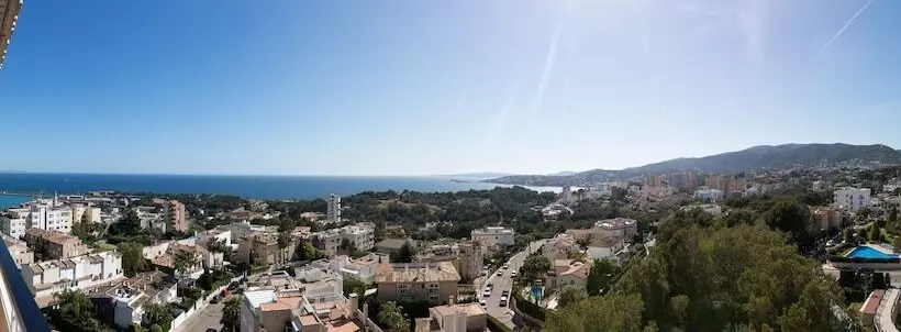 اتاق لوکس با چشم‌انداز دریا, Gpro Valparaiso Palace & Spa