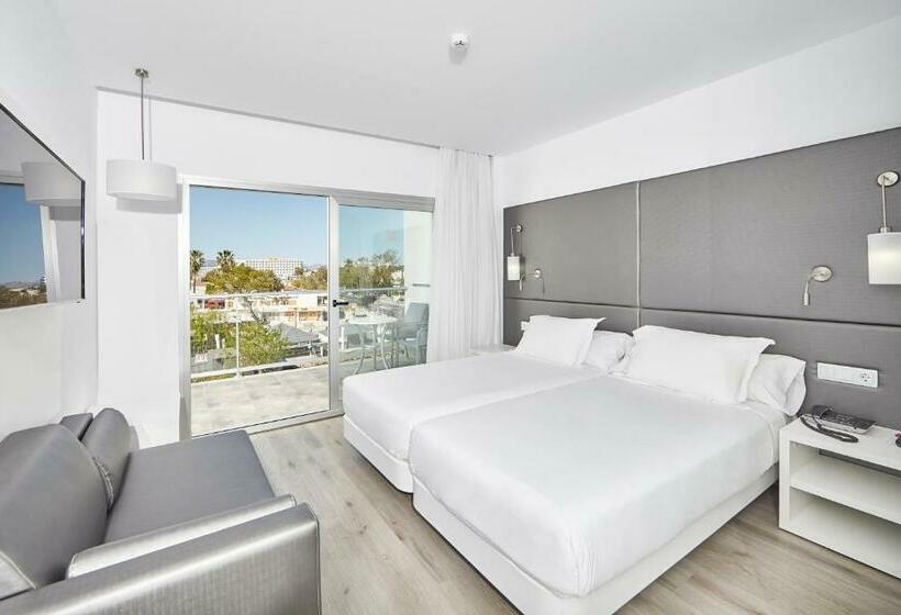 اتاق یک تخته با چشمانداز استخر, Astoria Playa Adults Only 4 Sup