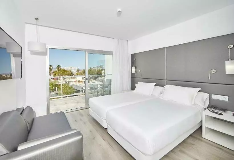 اتاق یک تخته با چشم‌انداز استخر, Astoria Playa Adults Only 4 Sup