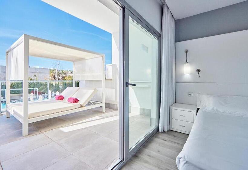 اتاق لوکس با چشمانداز استخر, Astoria Playa Adults Only 4 Sup