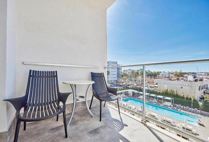 اتاق یک تخته با چشمانداز استخر, Astoria Playa Adults Only 4 Sup